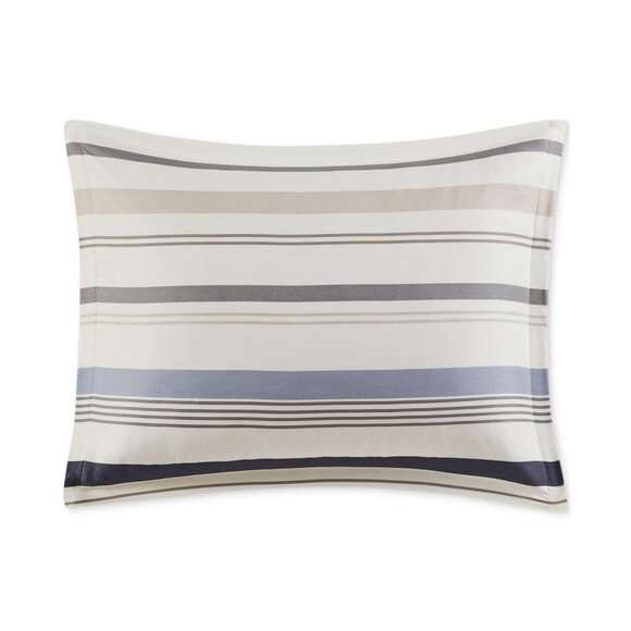 Addison Park Reversible 3-Piece Comforter Set Printed Blue Multi Full / Queen - Picture 6 of 9